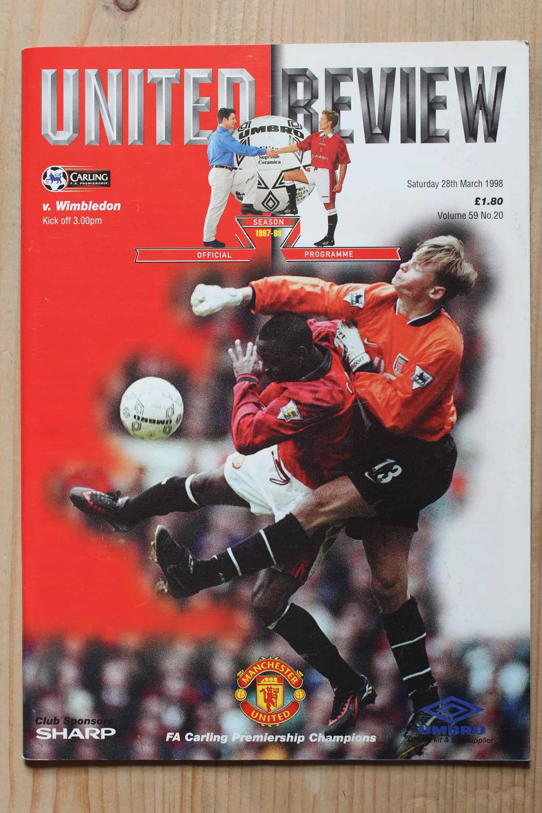 Manchester United FC v Wimbledon